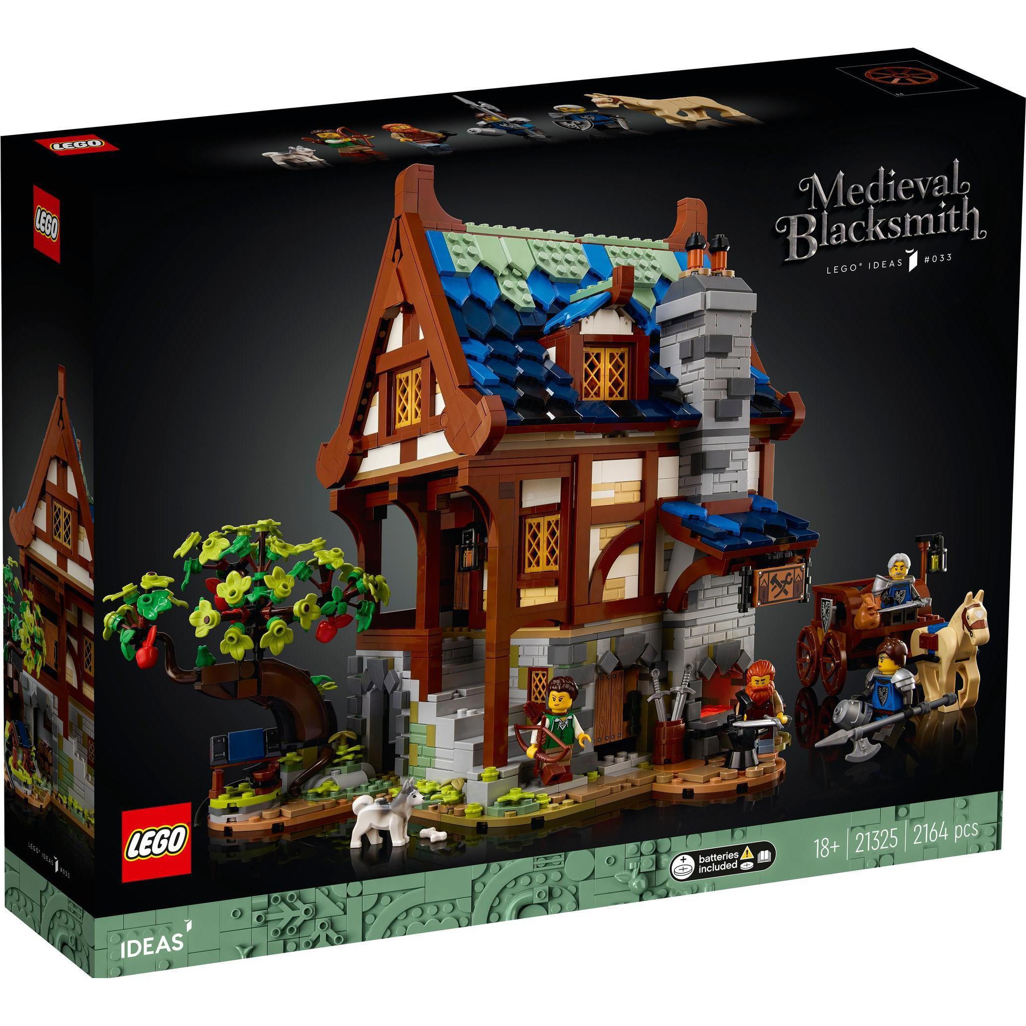 Thumbnail - LEGO Mittelalterliche Schmiede (21325, LEGO Ideas, LEGO Seltene Sets)