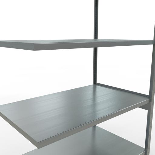 Actual product image Schulte Lagertechnik MULTIplus250 boltless add-on bay system with length bolts