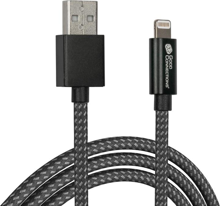 Produktbild Good Connections USB A — Lightning (0.50 m, USB 2.0, 12 W)