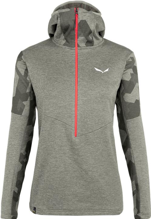 Actual product image Salewa Boe Alpine Merino Half-Zip Hooded Jacket Da (M)