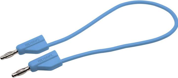 Actual product image Voltcraft Highly flexible test leads SET 0.25 m 30 V/AC, 60 V/DC 10 A