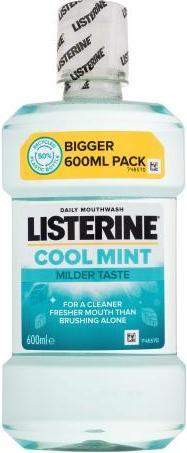 Produktbild Listerine Cool Mint Milder Geschmack Mundspülung 600ml (600 ml, Mundwasser)