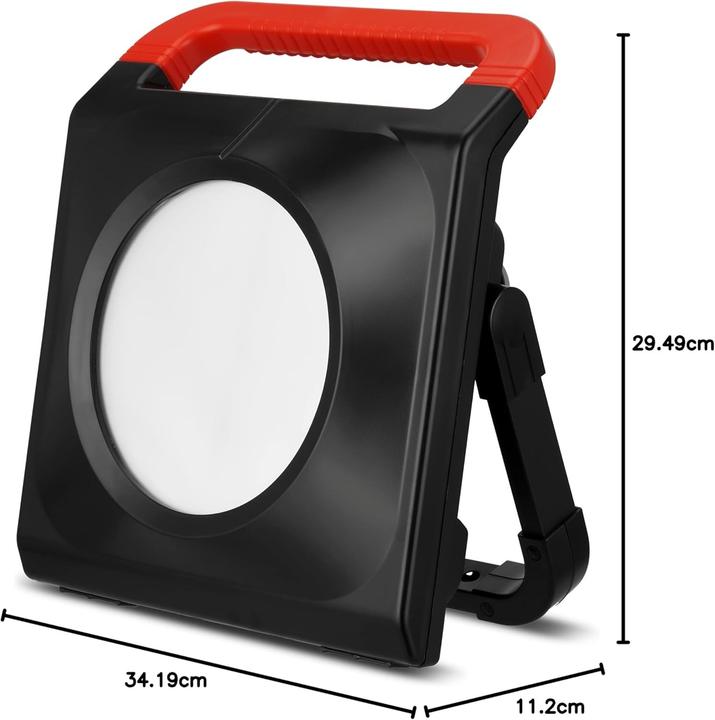 Produktbild REV LEDWorklight schwarz IP54 6500K 50W 2605915020 (4000 lm)