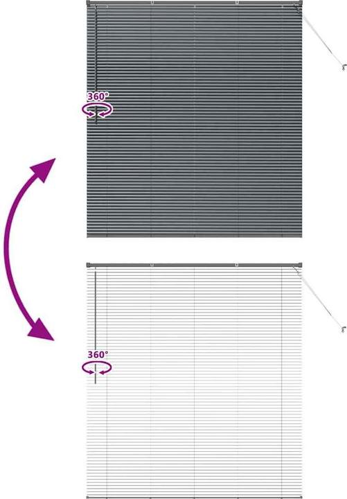 Produktbild vidaXL Balkenjalousien (155 x 175 cm)