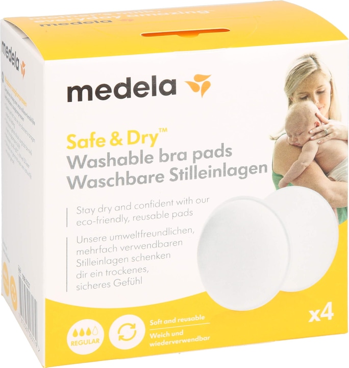 Actual product image Medela Washable nursing pads (4 x)