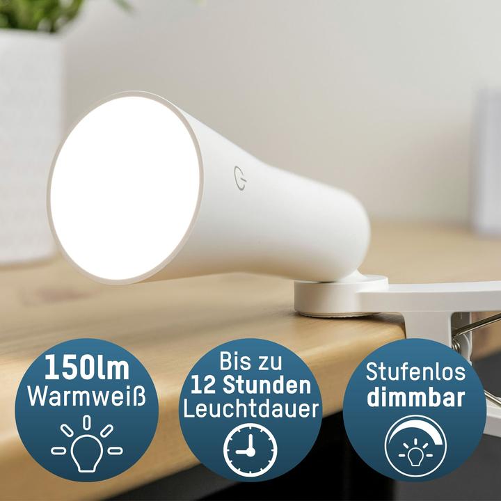 Image du produit Ansmann Touch-Light 3in1 1600-0526 Lampe de table LED Blanc (150 lm)
