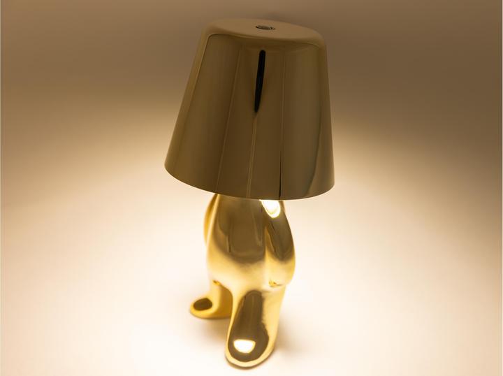 Produktbild Cocon Goldene Tischleuchte CAPTAIN, Dimmbar: nicht dimmbar