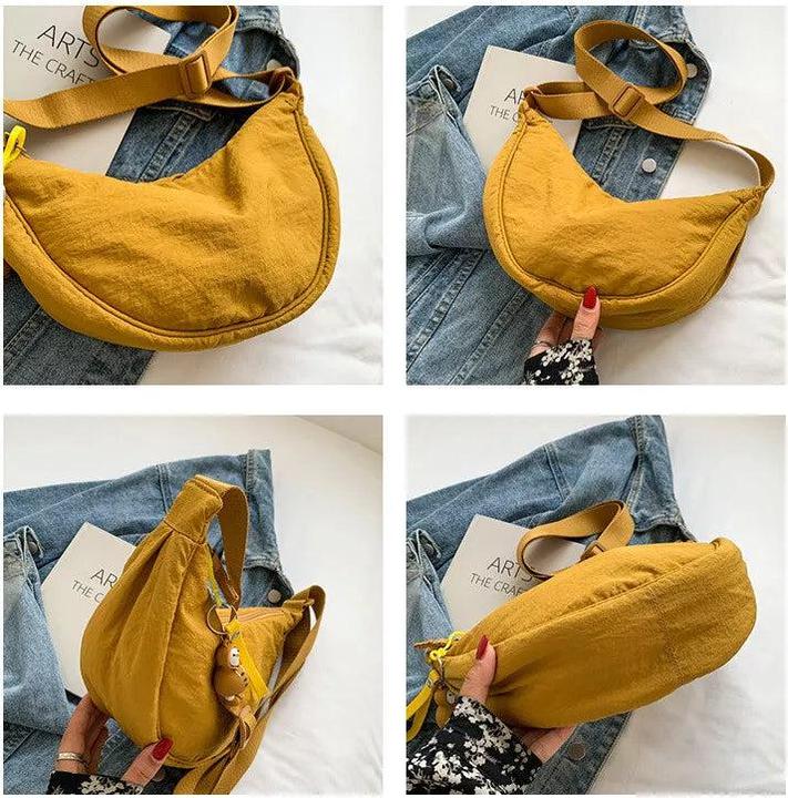 Immagine prodotto Only-Bags.Store Borsa a tracolla in nylon casual Hobos Borsa a tracolla Tote di grande capacità Borsa Shopper da