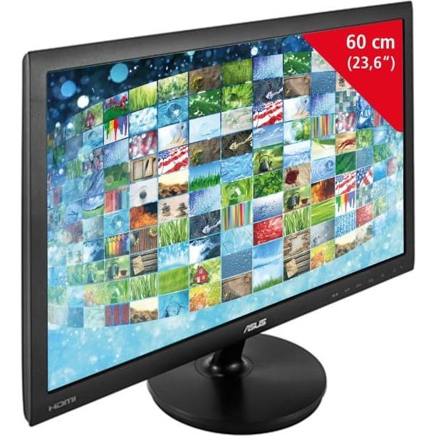 Thumbnail - ASUS Vs247hr (1920 x 1080 Pixel, 23.60"), Monitor, Schwarz