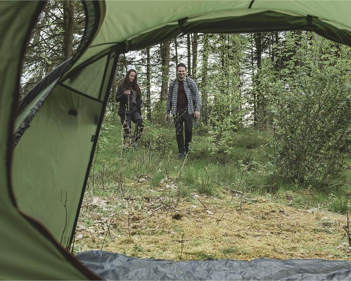 Image du produit Easy Camp Kuppelzelt Lomsdal 4 (olivgr?n, mit Tunnel-Anbau, Modell 2025) (Tente igloo, 5.80 kg, 4 personnes)