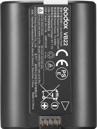 Actual product image Godox V480 O - Flash with Battery for Oly/Pan (Plug-on flash, Panasonic, Olympus)