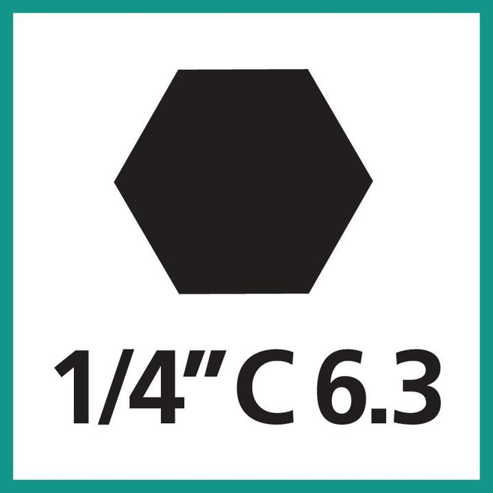 Productafbeelding PB Swiss Tools Bitreeks PB C6.711 CN BitBlock met 10 bits (Binnenzeskant HX 1/16; HX 5/64; HX 3/32; HX 7/64; HX 1/8, HX 9/64; HX 5/35; HX 3/16; HX 7/32; HX1/4)
