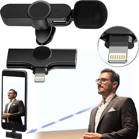 Produktbild Callstel Mini-Funkmikrofon-Set