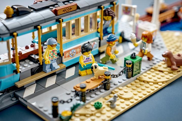 Produktbild LEGO Strassenbahn am Meer (LEGO City)