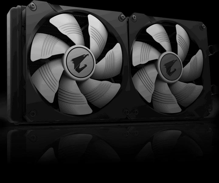 Actual product image Gigabyte Aorus Liquid Cooler 280