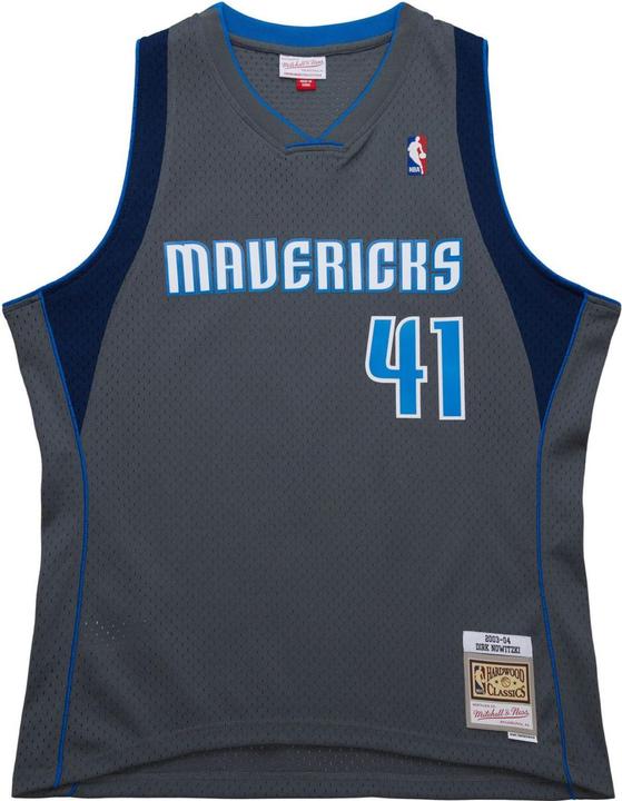 Actual product image Mitchell & Ness Swingman Mesh Jersey Dallas Mavericks 2003-04 Nowitzki - S (S)