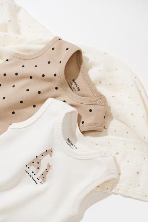 Produktbild BabyCosy Body. ärmellos. 2 Pack (86)