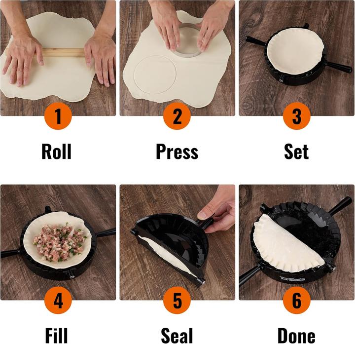 Actual product image Tortillada 7-teiliges Empanadas Maker Set
