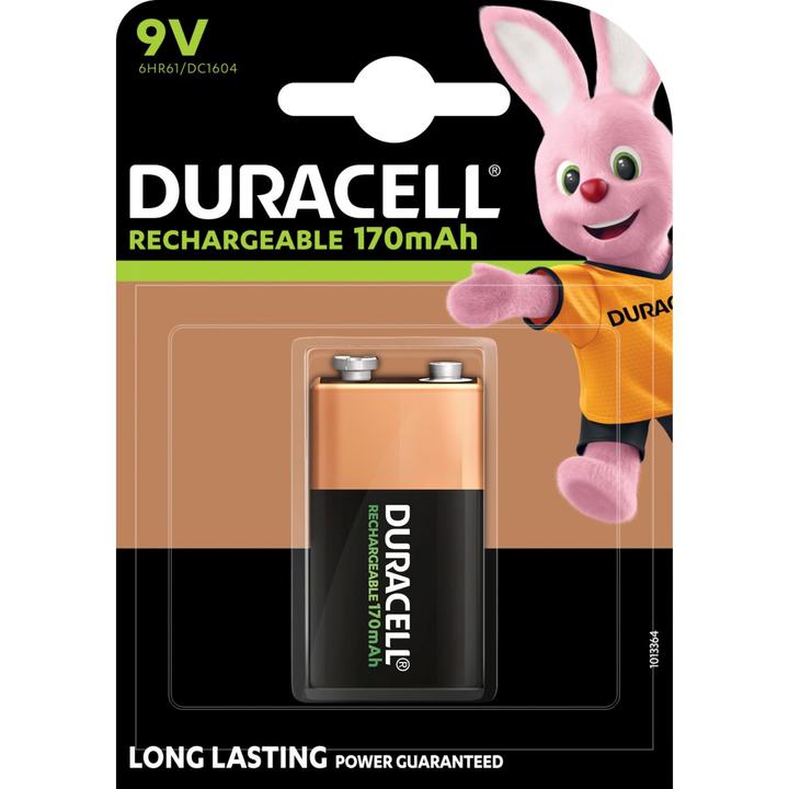 Image du produit Duracell Recharge Ultra (1 pcs, 9V Block, 170 mAh)