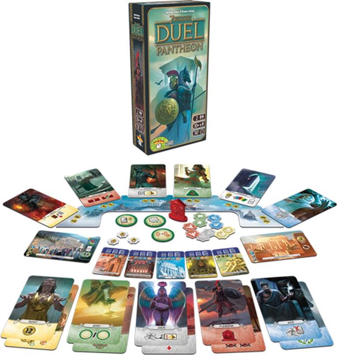 Image du produit Repos Production 7 Wonders Duel Pantheon expansion (i) (Italien)