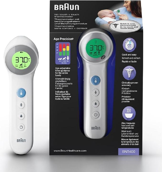 Immagine prodotto Braun BNT 400 No Touch (Fronte, Senza contatto)