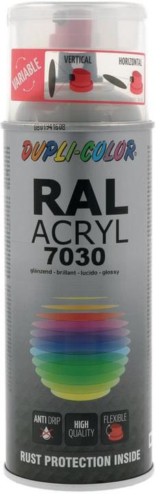Image du produit Dupli-Color Peinture acrylique brillant RAL 7030 gris pierre (Gris pierre, 0.40 l)
