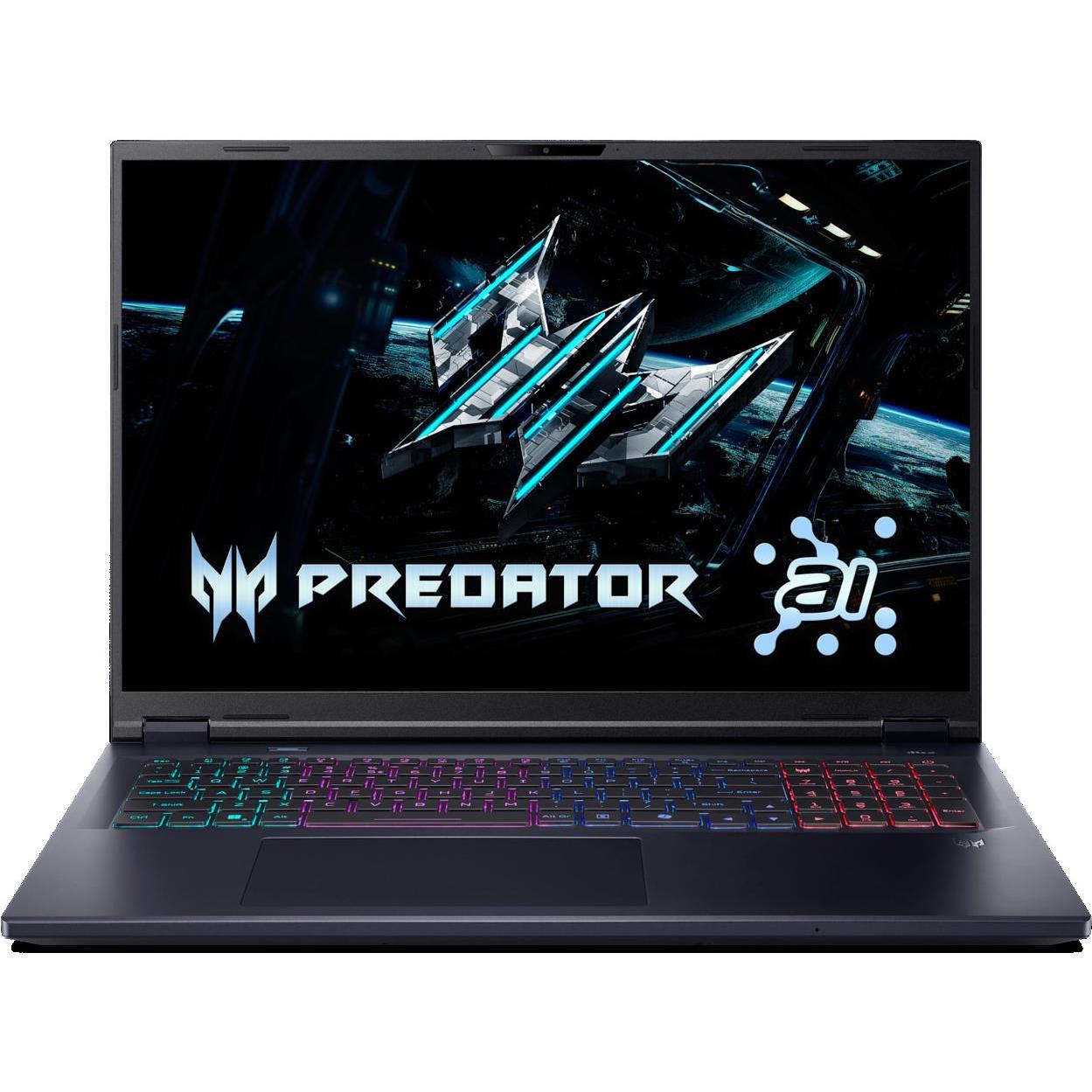 Acer Predator Helios Neo 18 AI, Notebook Ersatzteile, Schwarz