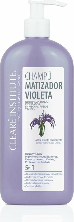 Clearé Institute Veilchen Shampoo 400ml (400 ml, Flüssiges Shampoo)