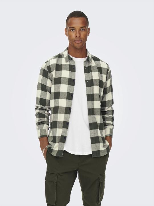 Immagine prodotto Only & Sons Camicia a maniche lunghe a quadri (XXL)
