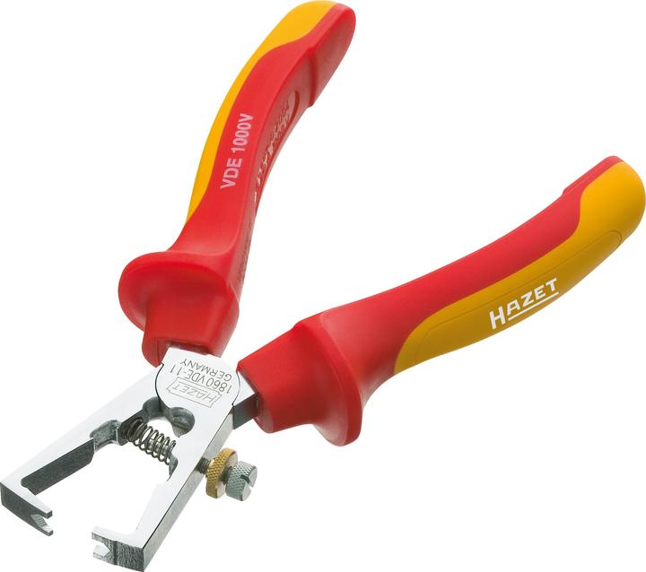 Produktbild HAZET Abisolier-Zange ∙ schutzisoliert 1860VDE-11 (160 mm)