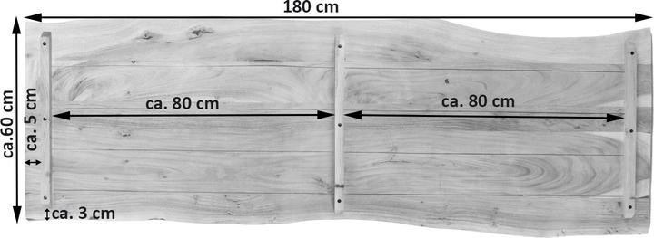 Produktbild SAM Curt (180 x 60 x 3 cm)