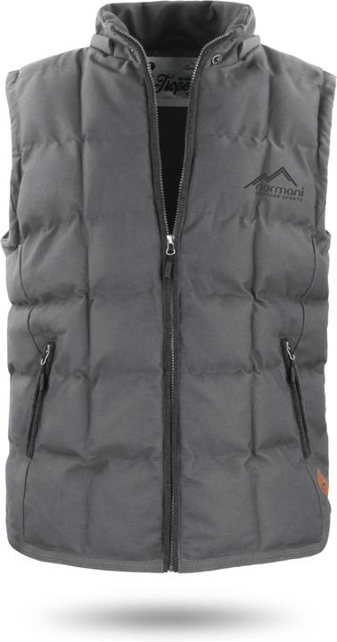 Actual product image Normani Mens Winter Quilted Vest Tropez - 1555 (10)