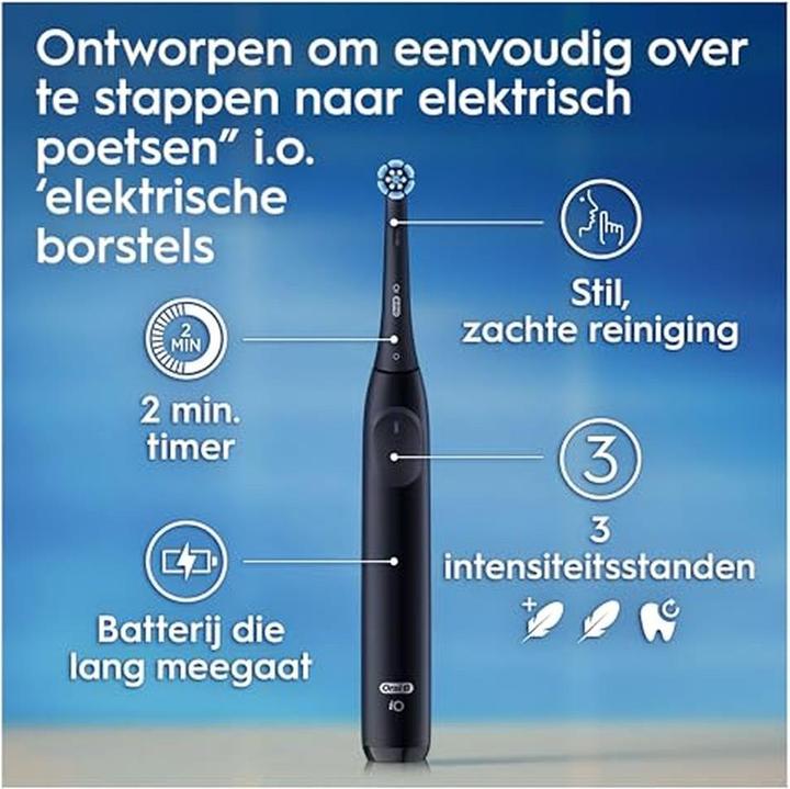 Actual product image Oral-B OralB iO Series 2 Electric Toothbrush DUO Pack Night BlackForest Green (Oscillating toothbrush)