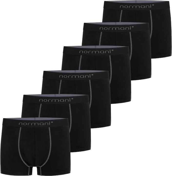 Immagine prodotto Normani 6 weiche Boxershorts aus Baumwolle (XXL, confezione da 6)
