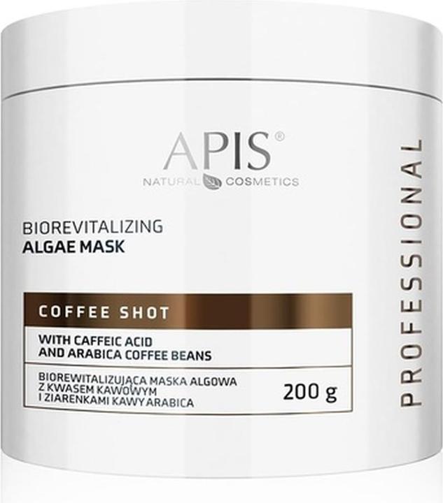 Actual product image Apis Natural Cosmetics Apis Coffee Shot Biorevitalising Algae Mask 200G