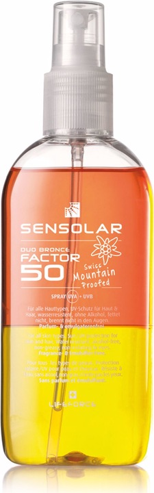 Image du produit Sensolar Protection solaire (Spray solaire, SPF 50, 100 ml, 118 g)