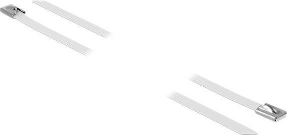 Produktbild Delock Edelstahlkabelbinder 500x7,9 10 Stk. (Metallkabelbinder, 500 mm, 10 Stk.)