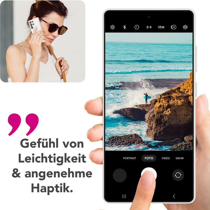 Produktbild Nalia Phoenix - Abwischbare Flüssigsilikon Hülle - Easy Clean Liquid Silicone Cover (Samsung Galaxy S25 Ultra)