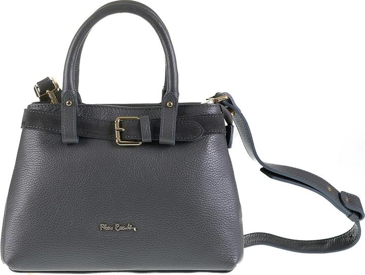 Actual product image Pierre Cardin Damen Handtasche Made In Italy - Modell Lumina Elite - 100% Leder - 28.5 X 19.0 X 10.0 Cm