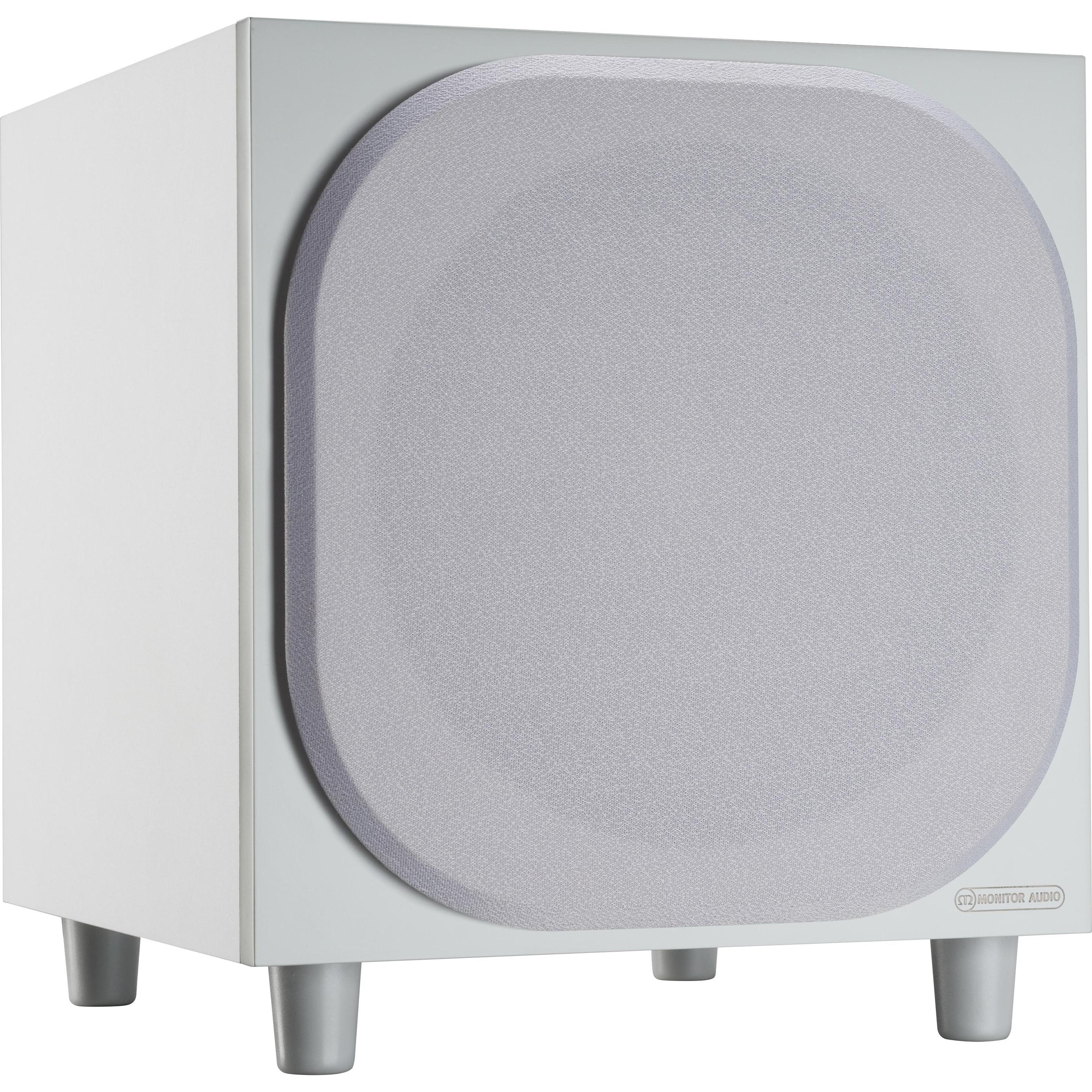 Monitor Audio Subwoofer Bronze W10 Weiss (1 Stk., 220 W) (SB6GW10W)