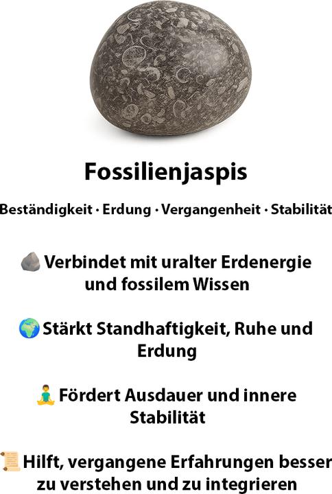 Produktbild Leyda Fossilien Jaspis Armband (18 cm, Farbstein)