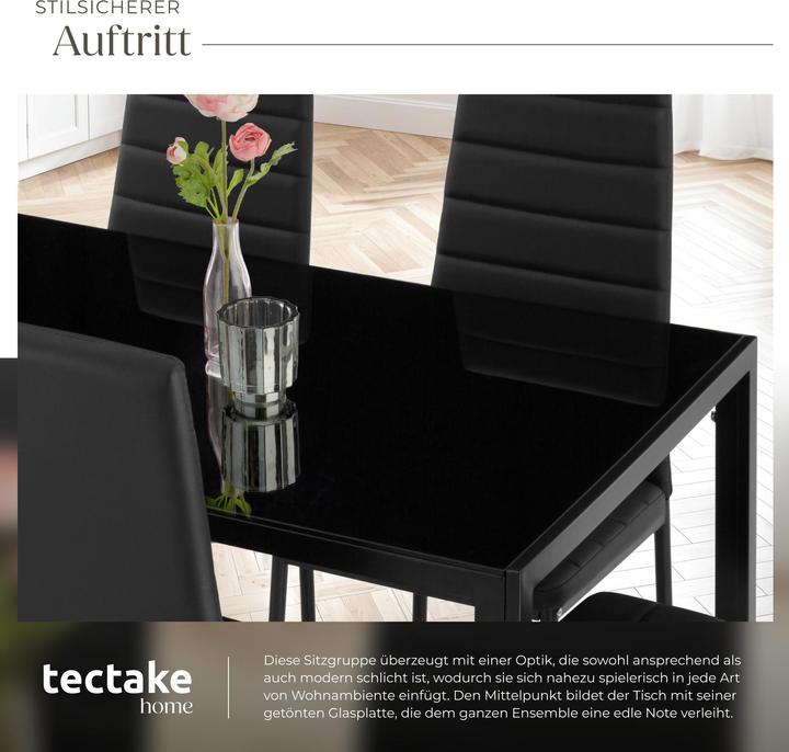 Image du produit tectake Essgruppe Berlin (Verre)