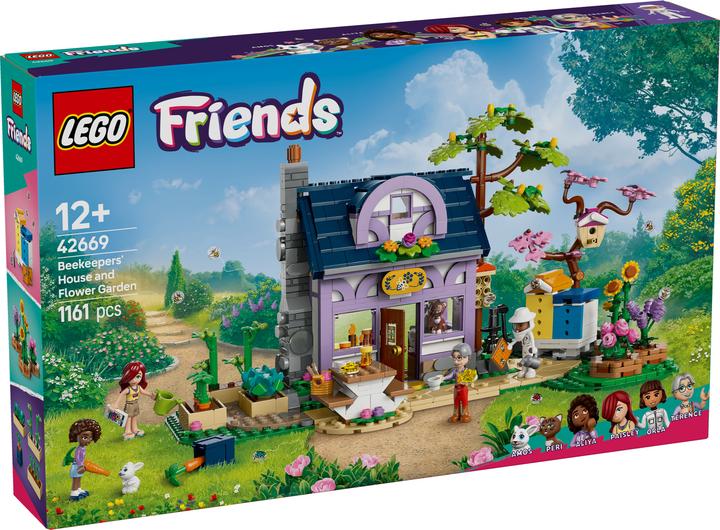 Produktbild LEGO Haus und Blumengarten der Imker (LEGO Friends)