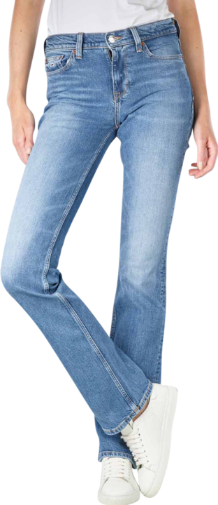 Actual product image Tommy Hilfiger Tommy Jeans Maddie Mid Rise Bootcut Denim Medium (W28/L32)