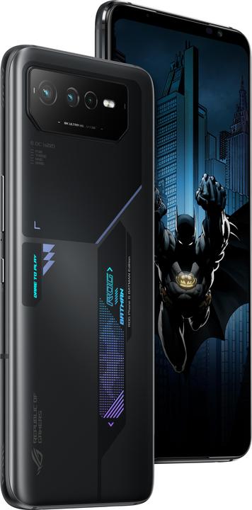 Actual product image ASUS ROG Phone 6 Batman Edition (256 GB, Black, 6.78", Dual SIM, 5G)