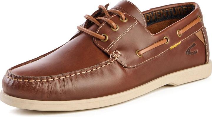 Produktbild Camel Active Bootsschuh Waxed Pullup BRAUN (43)