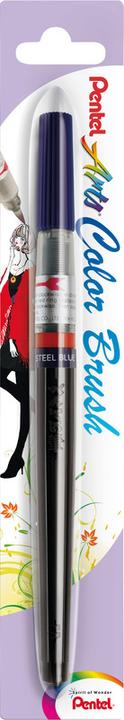 Immagine prodotto Pentel Penna a pennello Colore Pennello blu acciaio (Blu scuro, 1 x)
