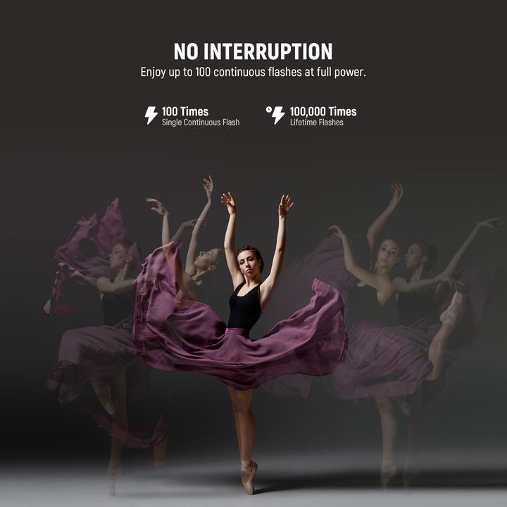 Immagine prodotto Neewer Z2PRO-C TTL Round Head Flash Speedlite With 3000mAh Lithium Battery (Attacco del flash, Canon)