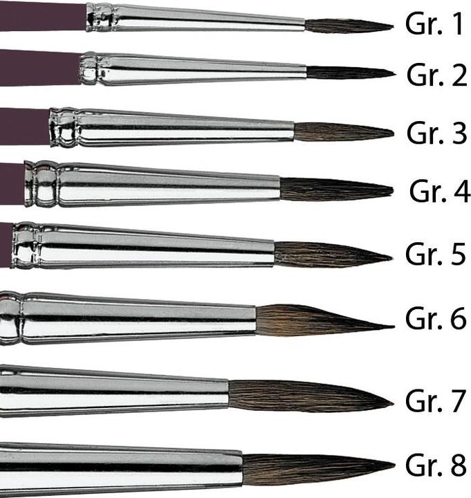 Produktbild Ingold-Biwa Schulmalpinsel - Sorte 12 (40 mm)