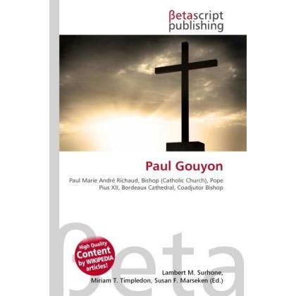 Paul Gouyon, Sachbücher